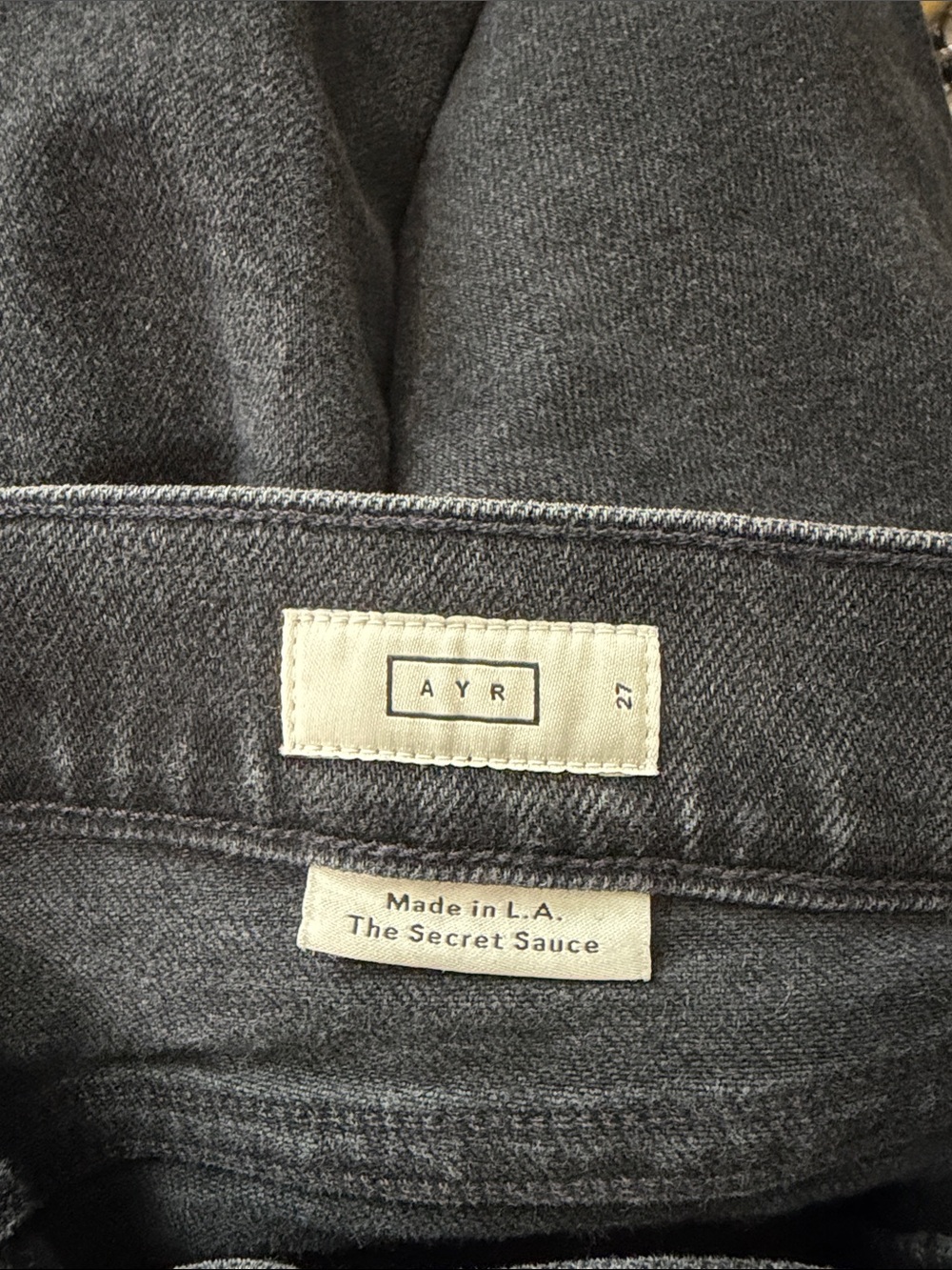 AYR The Secret Sauce Date Night Black High Rise Jeans Womens 27 - Picture 5 of 6